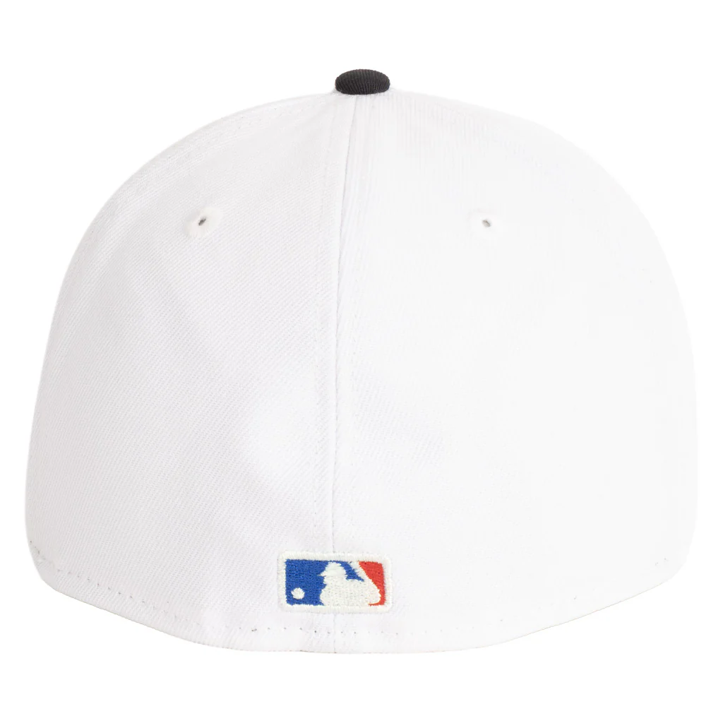 MLB New York Yankees New Era Two-Tone OTC 59FIFTY A-Frame Fitted Hat - White - Image 2