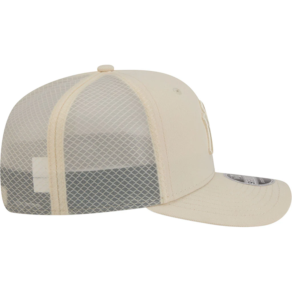 MLB New York Yankees New Era Vanilla 9SEVENTY Stretch Snap Hat - Cream - Image 5