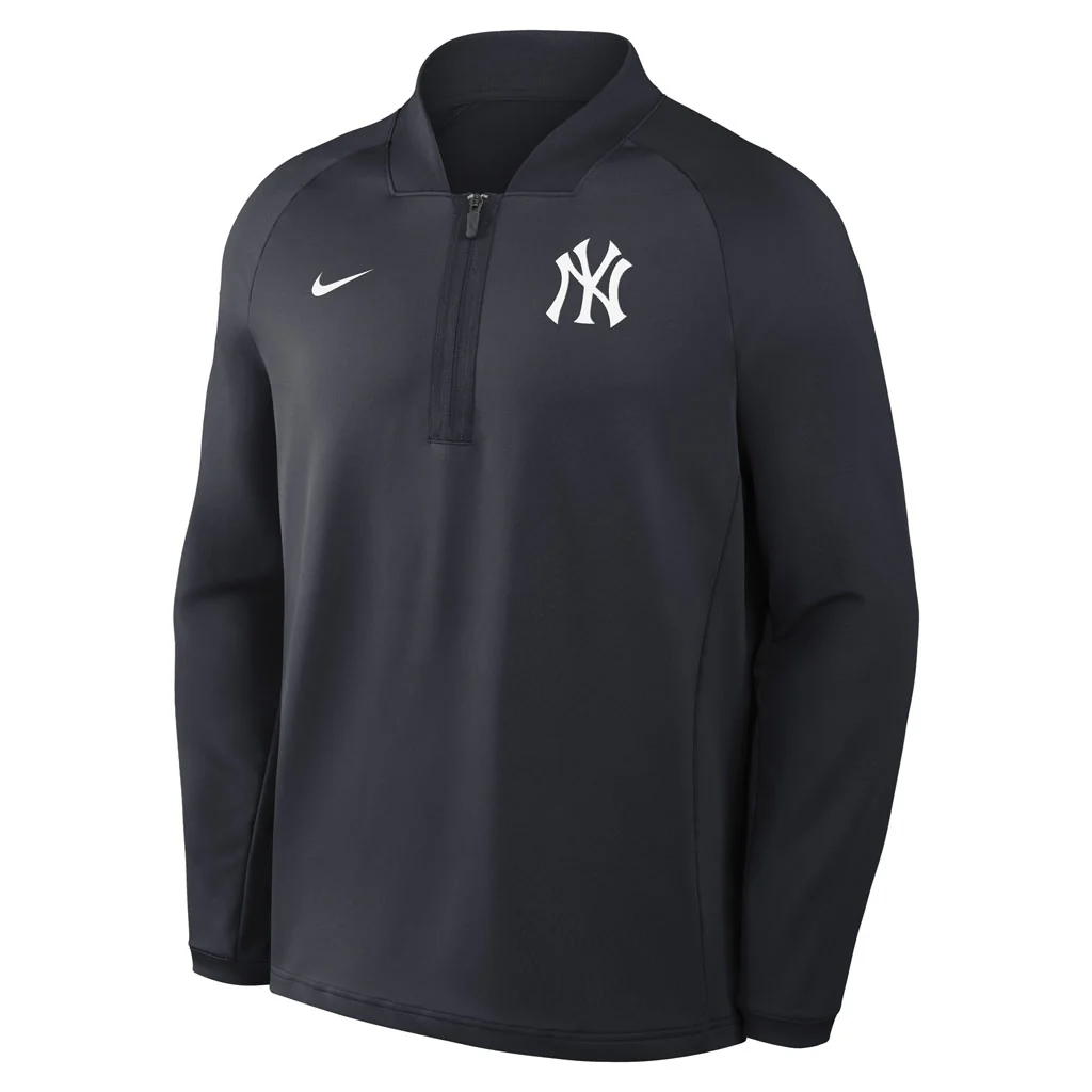 MLB New York Yankees Nike 2026 Authentic Collection Half-Zip Top - Navy - Image 2