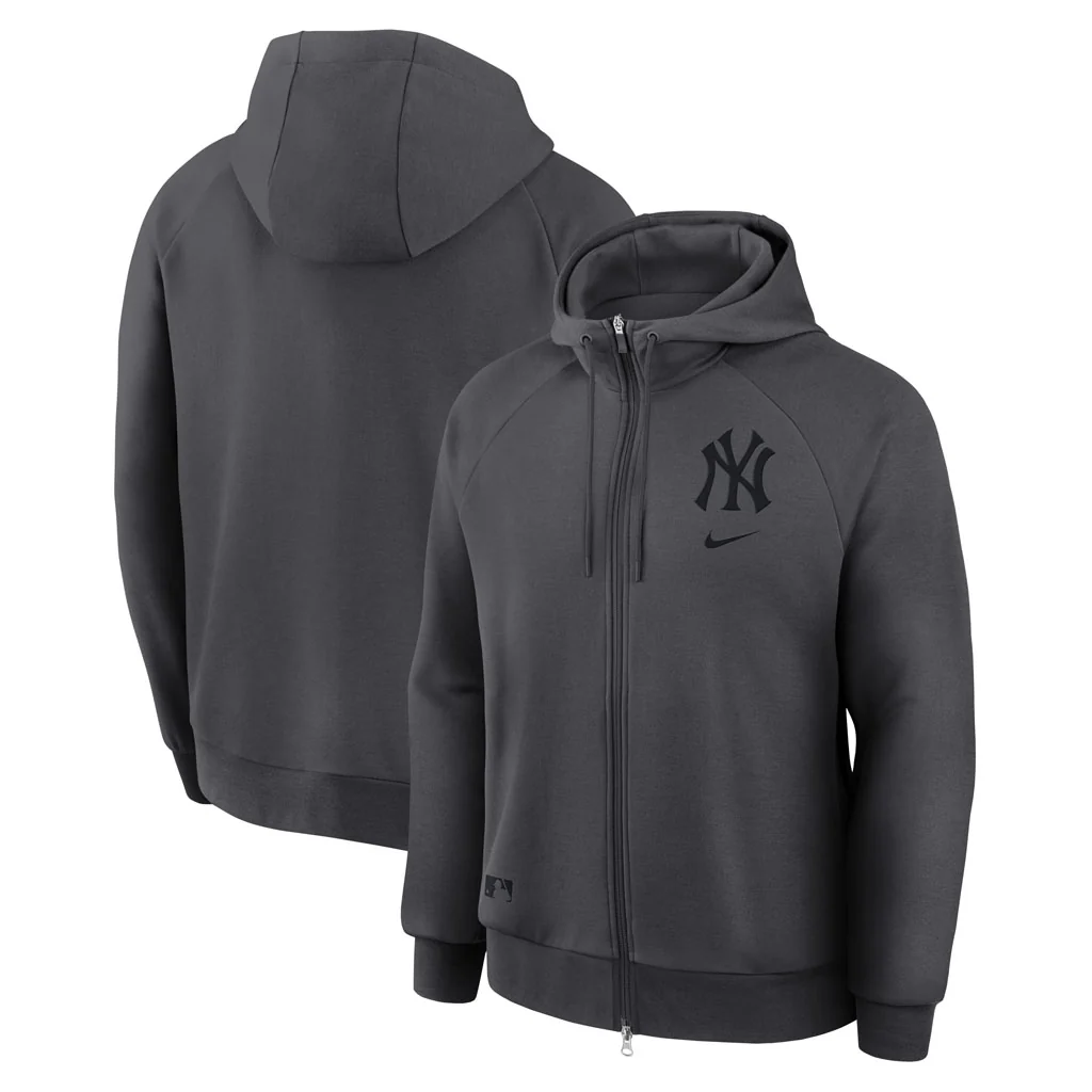 MLB New York Yankees Nike 2026 Authentic Collection Player Hoodie - Graphite