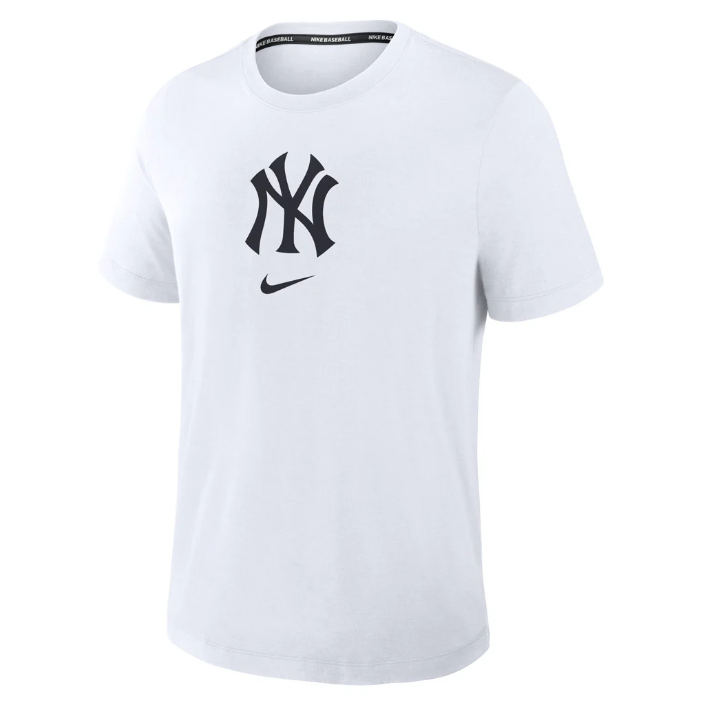 MLB New York Yankees Nike 2025 Early Work T-Shirt - White - Image 2