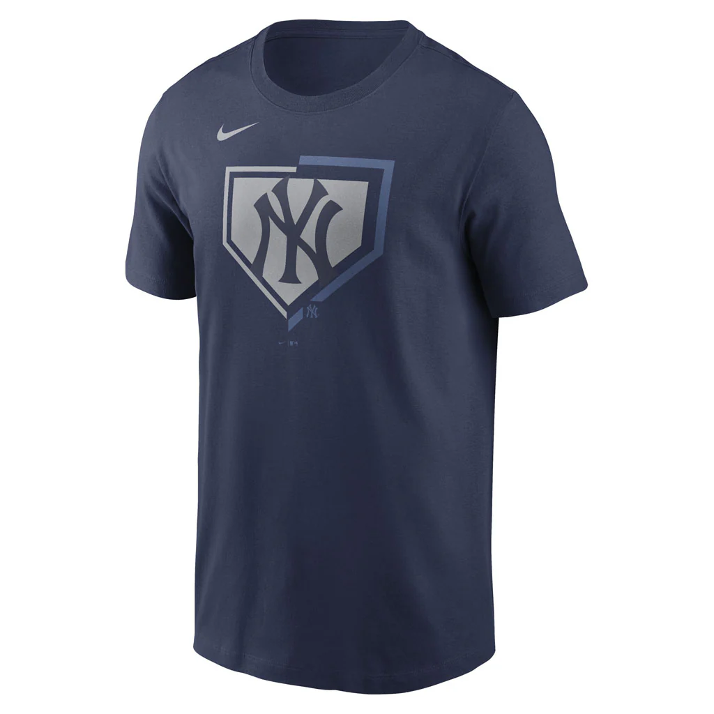 MLB New York Yankees Nike Icon Cotton T-Shirt - Navy - Image 2