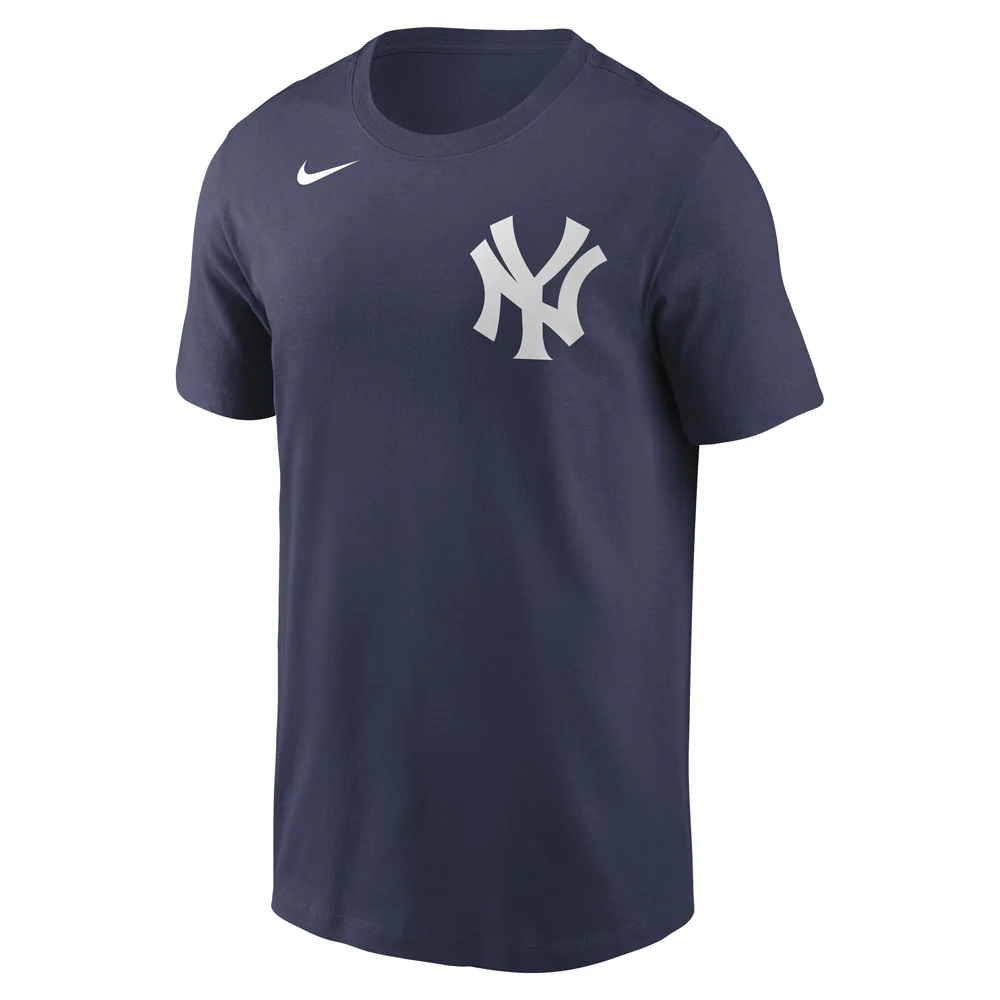 MLB New York Yankees Aaron Judge Nike Name & Number T-Shirt - Navy - Image 2