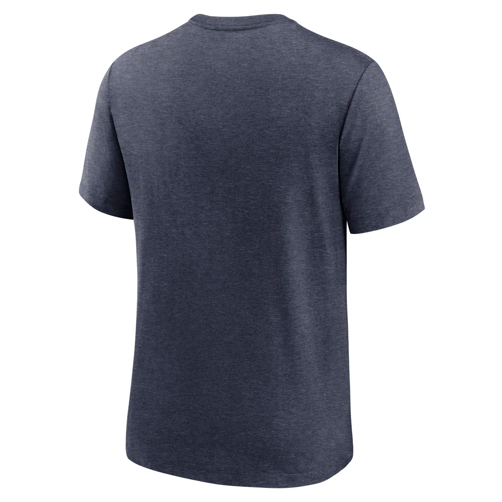 MLB New York Yankees Nike Swing Big Tri-Blend T-Shirt - Navy - Image 3
