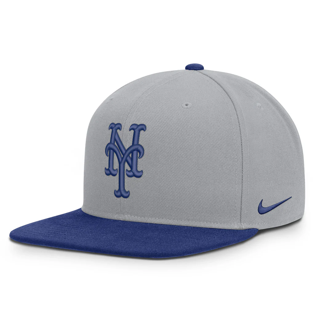 MLB New York Yankees Nike Two-Tone Primetime Pro Snapback Hat - Graphite
