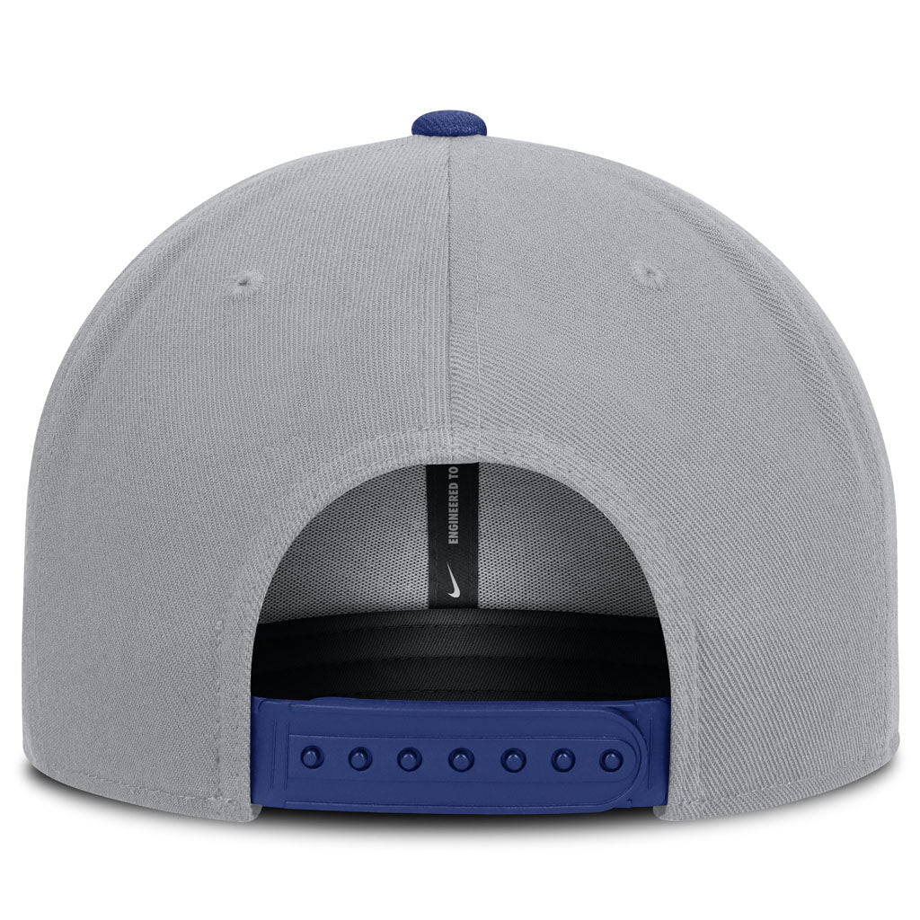 MLB New York Yankees Nike Two-Tone Primetime Pro Snapback Hat - Graphite - Image 4