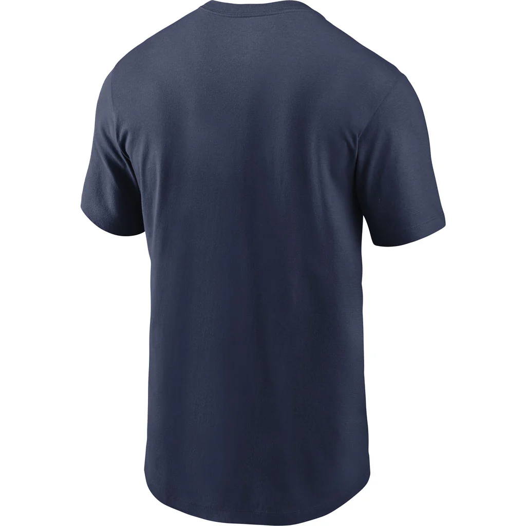 MLB New York Yankees Nike Wordmark T-Shirt - Navy - Image 3