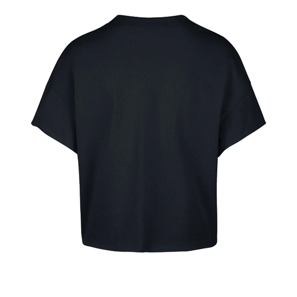 MLB New York Yankees Women's '47 Win Big Notch Crop Top T-Shirt - Navy - Image 2