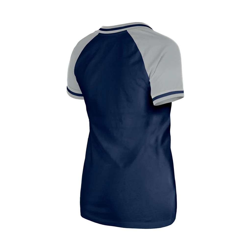 MLB New York Yankees Women's New Era H1 T-Shirt - Navy - Image 2