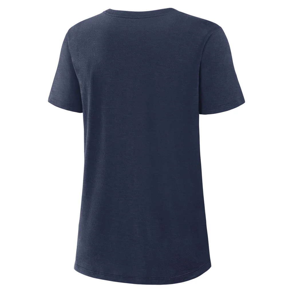 MLB New York Yankees Women's Nike Knockout Fashion T-Shirt - Navy - Image 3