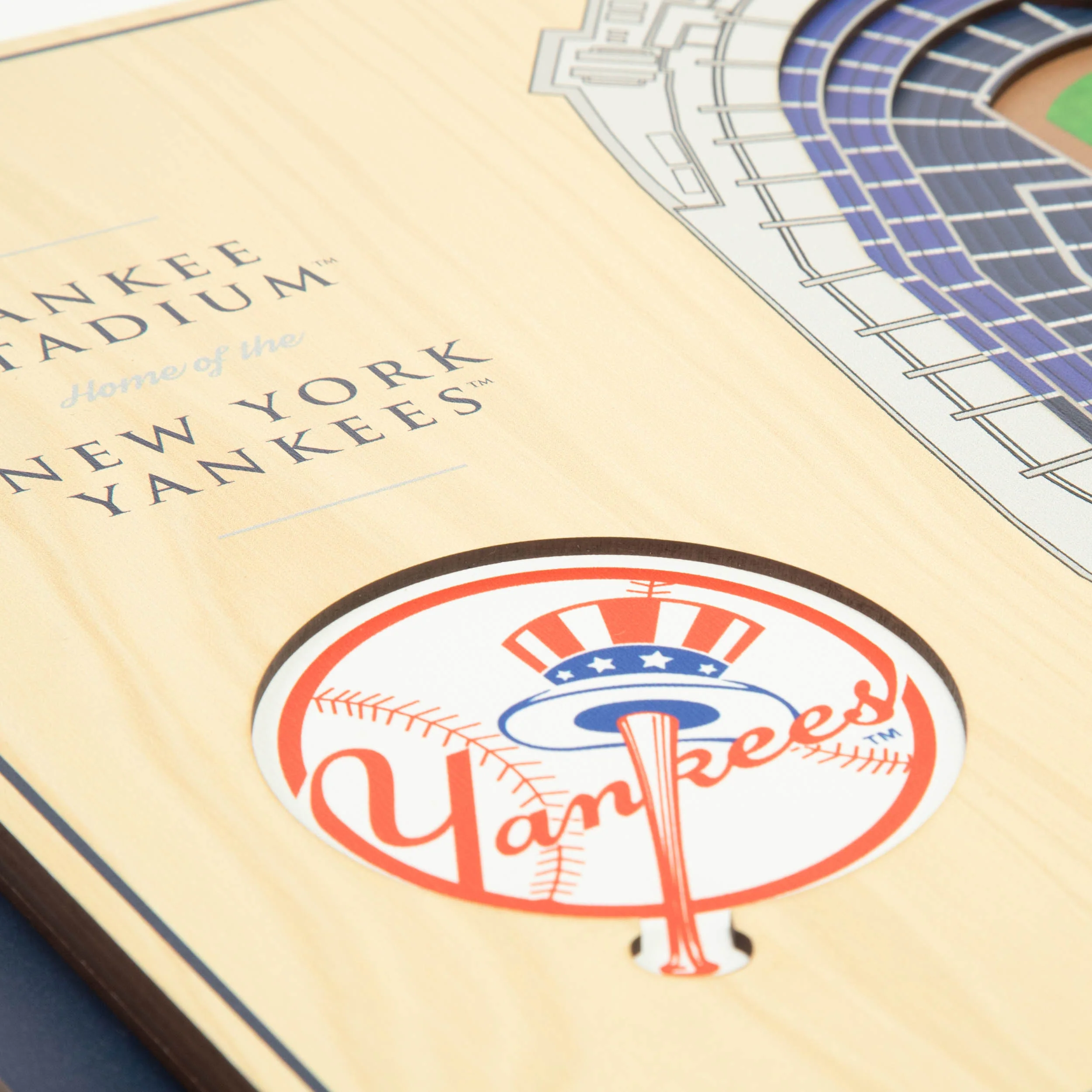 MLB New York Yankees You the Fan 5-Layer 3D Stadium View Wall Art - Image 4
