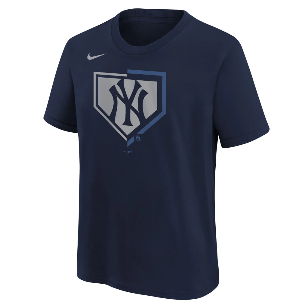 MLB New York Yankees Youth Nike Authentic Collection Icon T-Shirt - Navy - Image 2