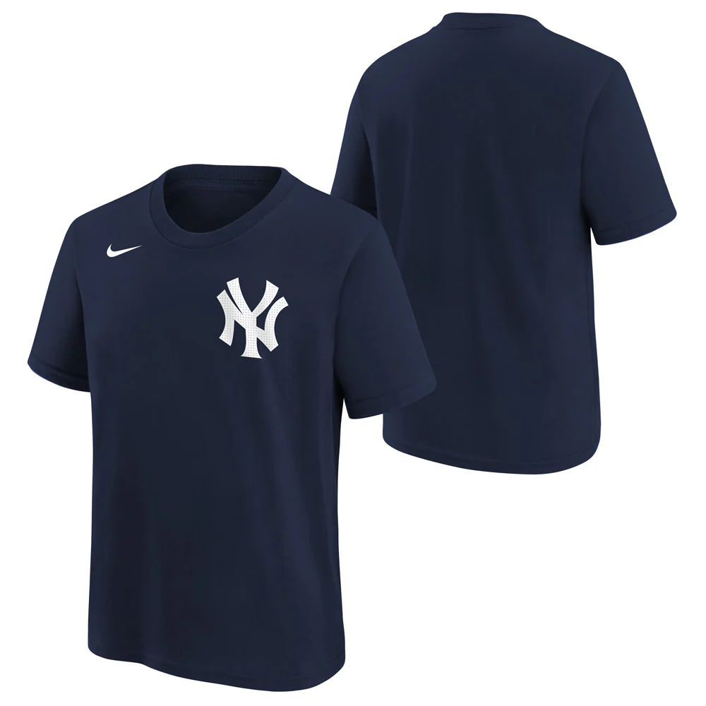 MLB New York Yankees Youth Nike FUSE Wordmark T-Shirt - Navy