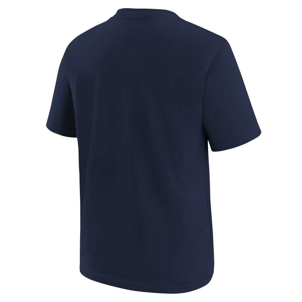 MLB New York Yankees Youth Nike FUSE Wordmark T-Shirt - Navy - Image 3