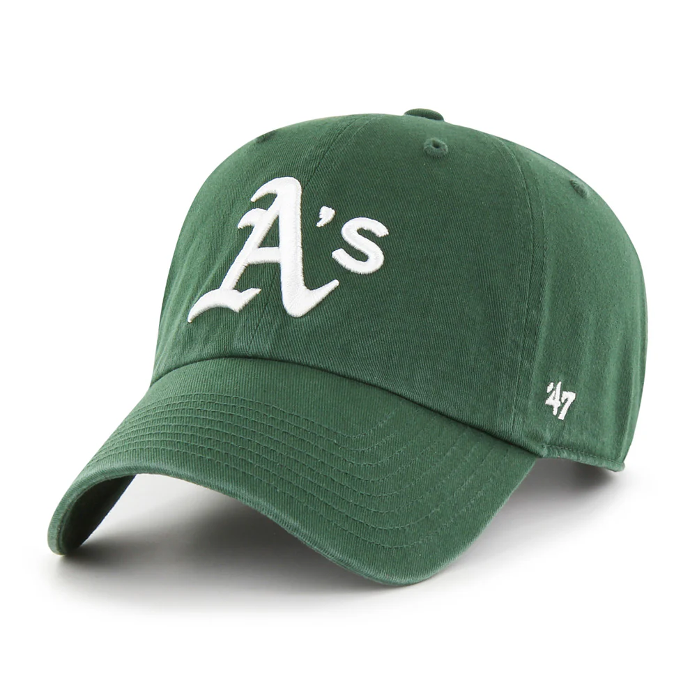 MLB Oakland Athletics '47 Clean Up Adjustable Hat - Green