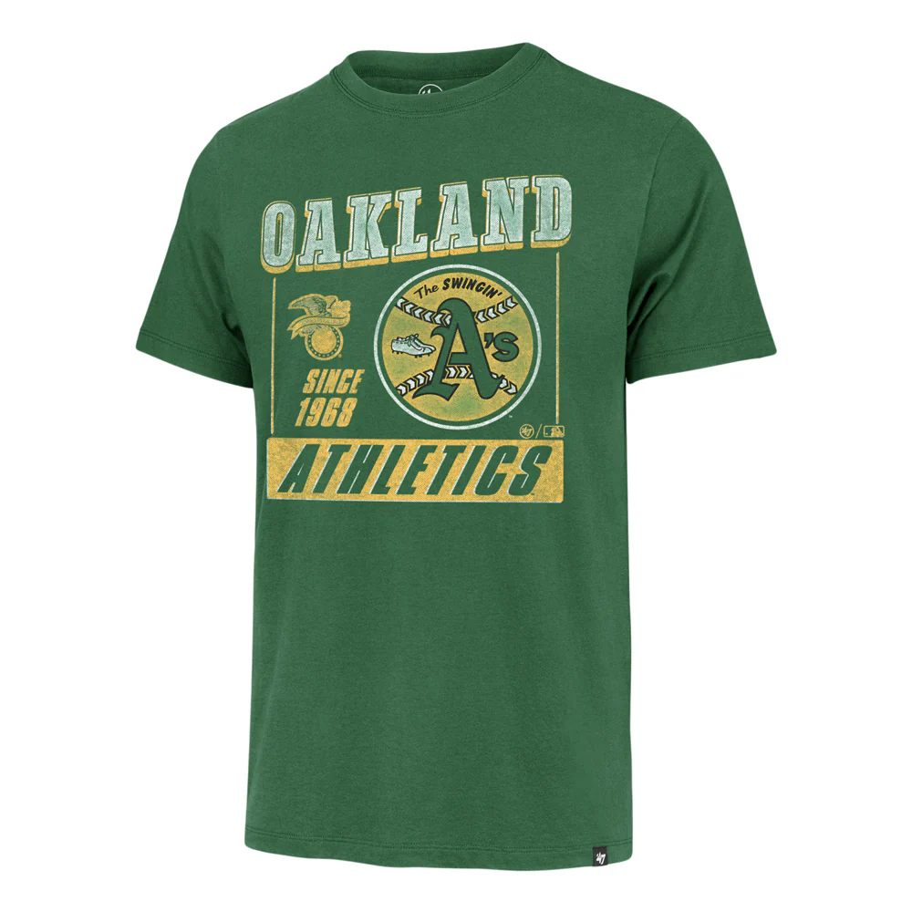 MLB Oakland Athletics '47 Outlast Franklin T-Shirt - Green