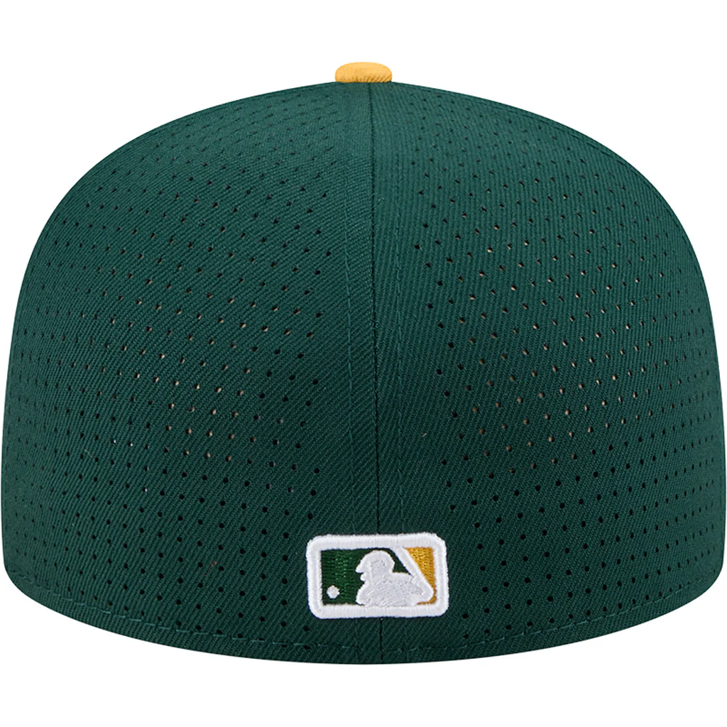 MLB Oakland Athletics New Era 2025 All Star Game 59FIFTY Fitted Hat - Green - Image 4