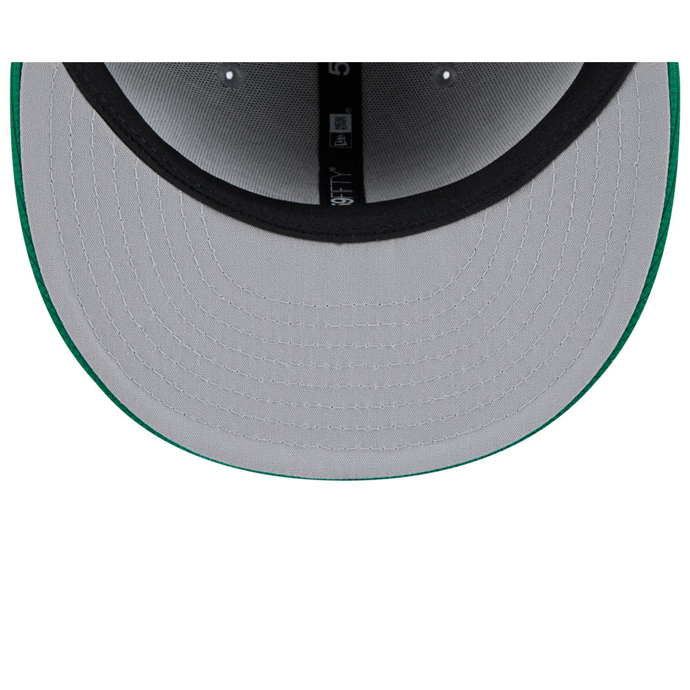 MLB Oakland Athletics New Era 2025 Graphite Batting Practice 59FIFTY Fitted Hat - Graphite - Image 5