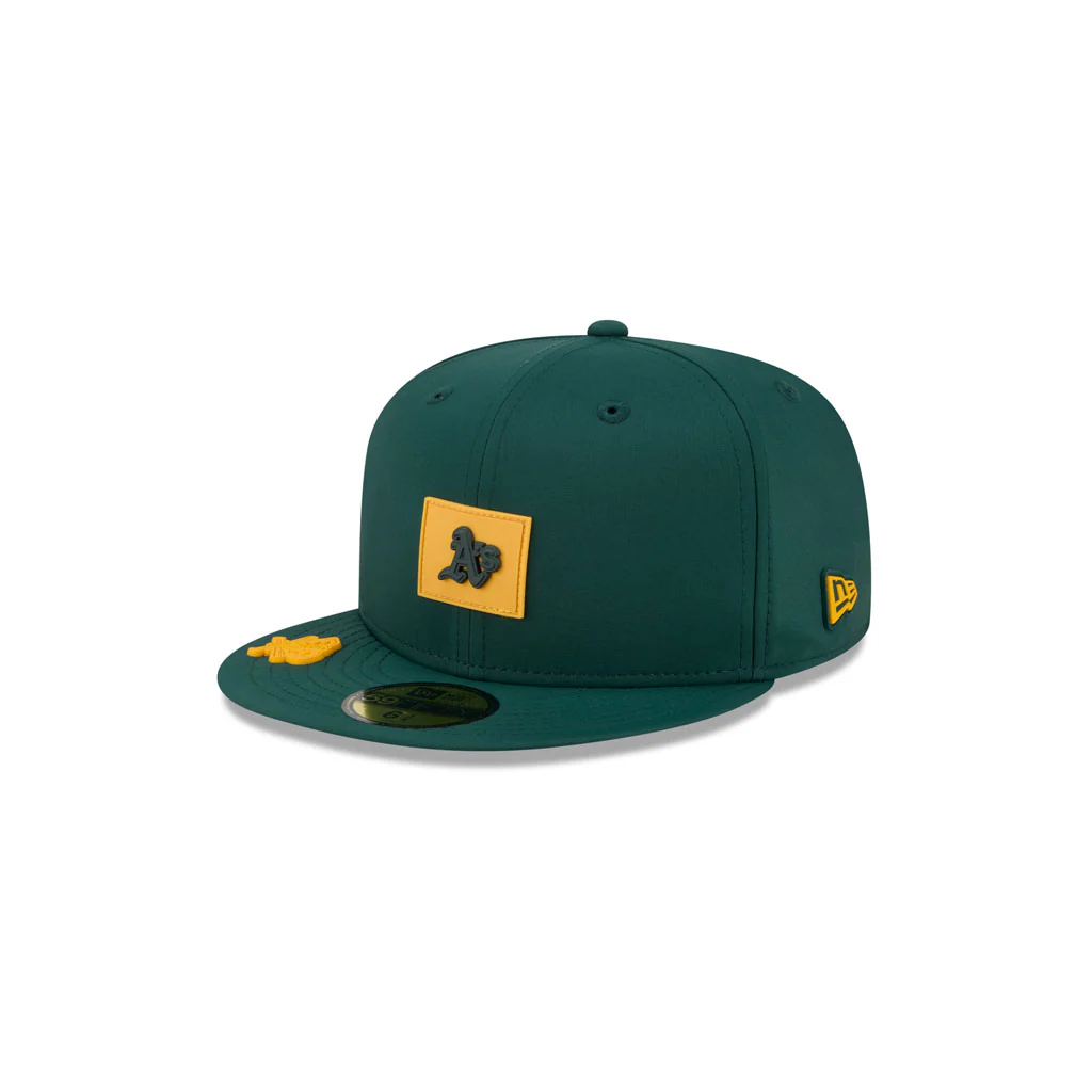 MLB Oakland Athletics New Era 2026 Clubhouse 59FIFTY Fitted Hat - Green
