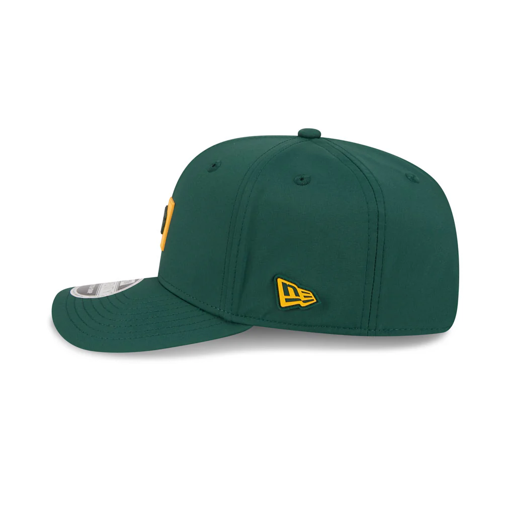 MLB Athletics New Era 2026 Clubhouse 9SEVENTY Stretch Snap Hat - Green - Image 4