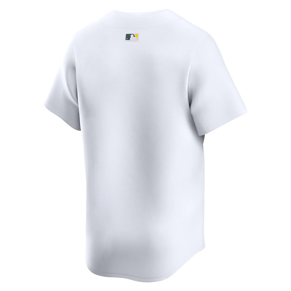 MLB Oakland Athletics Nike Home Limited Jersey - White - Image 3