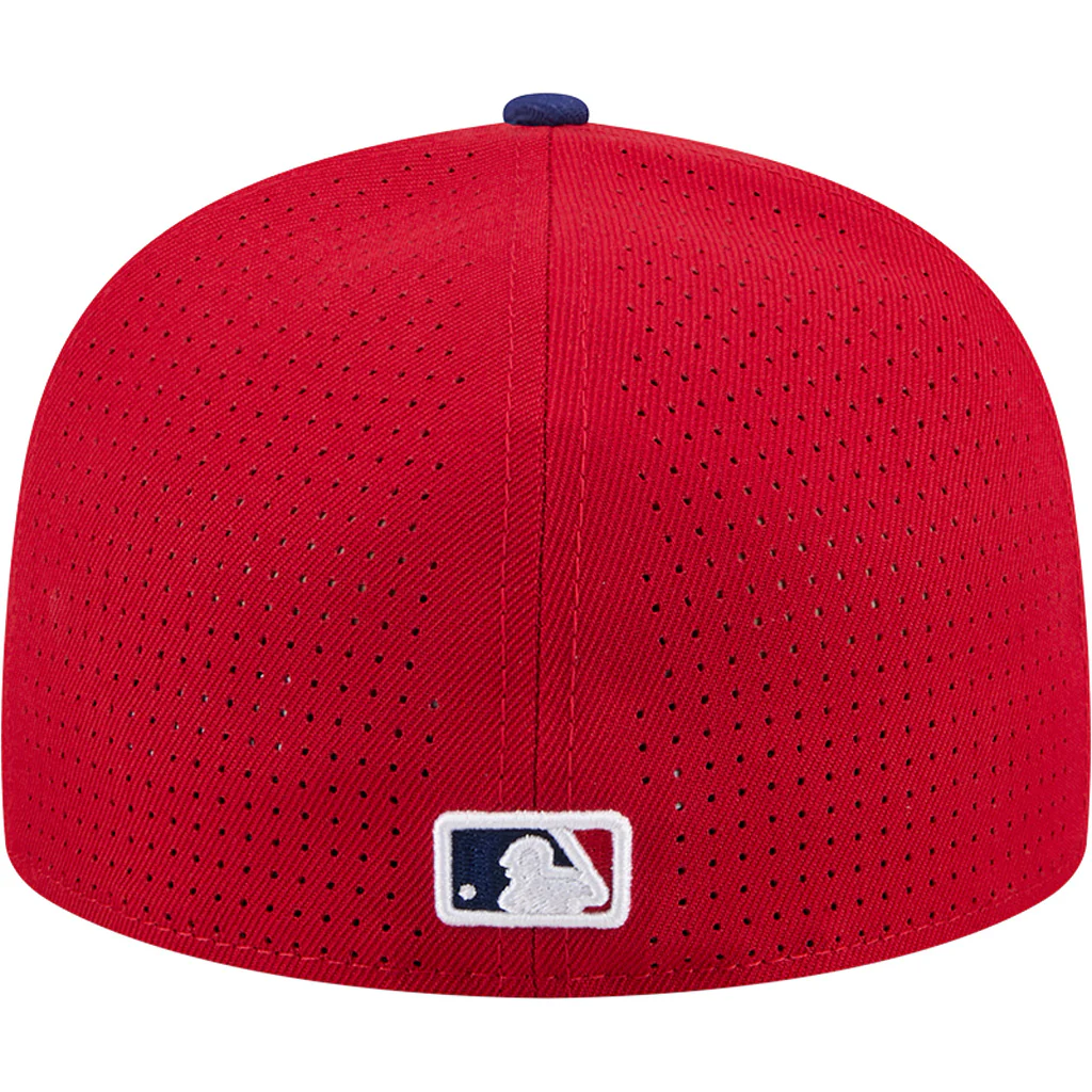 MLB Philadelphia Phillies New Era 2025 All Star Game 59FIFTY Fitted Hat - Red - Image 4