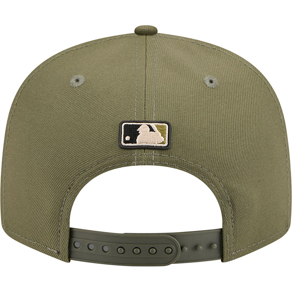 MLB Philadelphia Phillies New Era 2026 Armed Forces Day 9FIFTY Snapback Hat - Green - Image 6