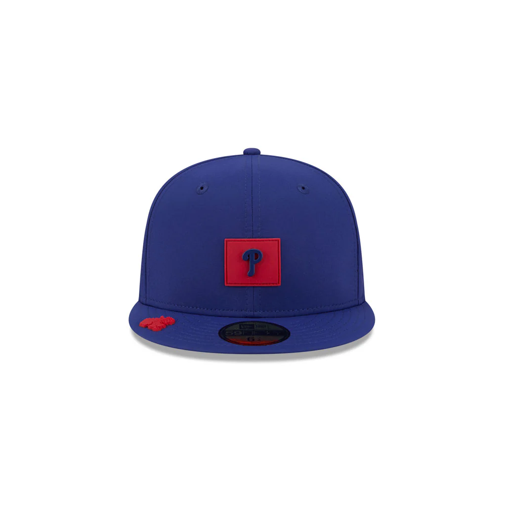 MLB Philadelphia Phillies New Era 2026 Clubhouse 59FIFTY Fitted Hat - Blue - Image 3
