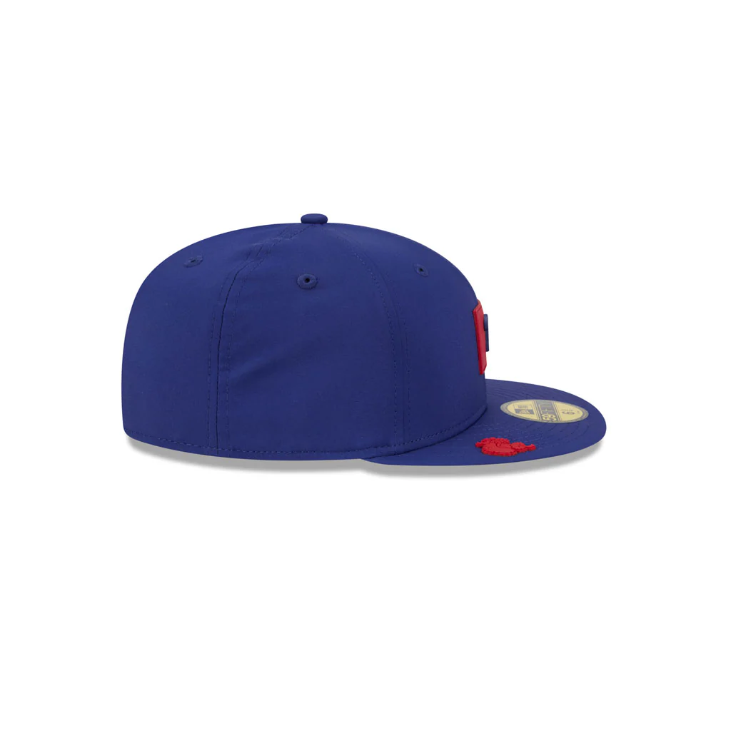 MLB Philadelphia Phillies New Era 2026 Clubhouse 59FIFTY Fitted Hat - Blue - Image 5