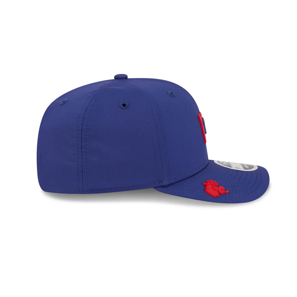 MLB Philadelphia Phillies New Era 2026 Clubhouse 9SEVENTY Stretch Snap Hat - Blue - Image 5