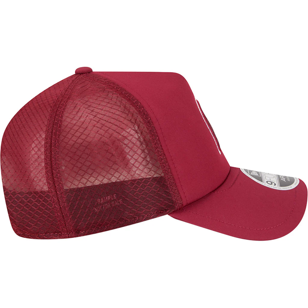 MLB Philadelphia Phillies New Era Batting Practice Apex 9FORTY Snapback Hat - Maroon - Image 5