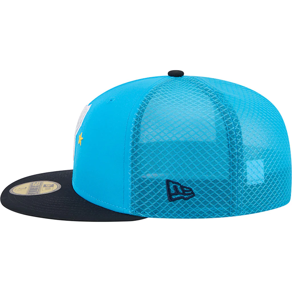 MLB Philadelphia Phillies New Era City Connect Batting Practice 59FIFTY Fitted Hat - Blue - Image 4