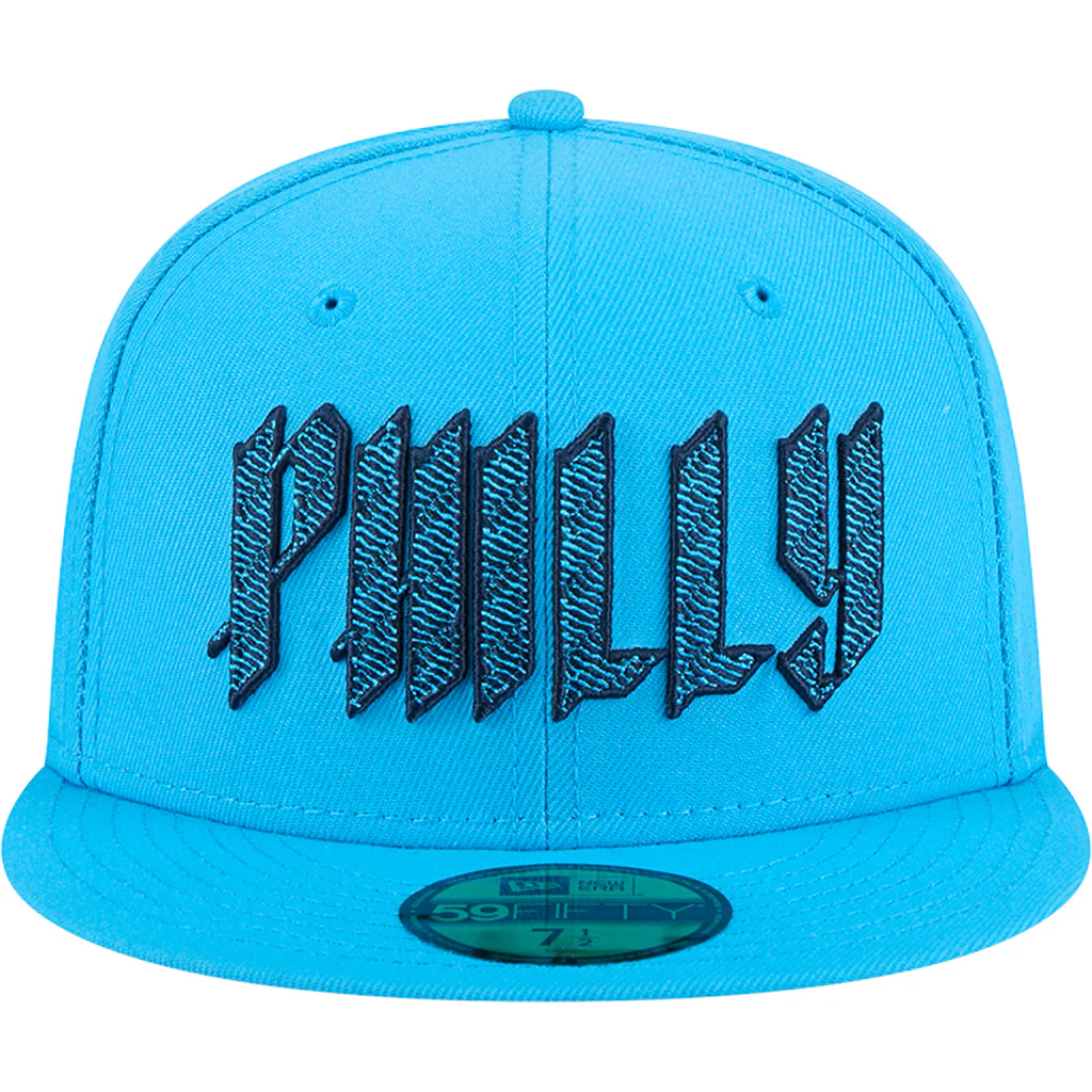 MLB Philadelphia Phillies New Era City Connect Fan Pack 59FIFTY Fitted Hat - Blue - Image 3
