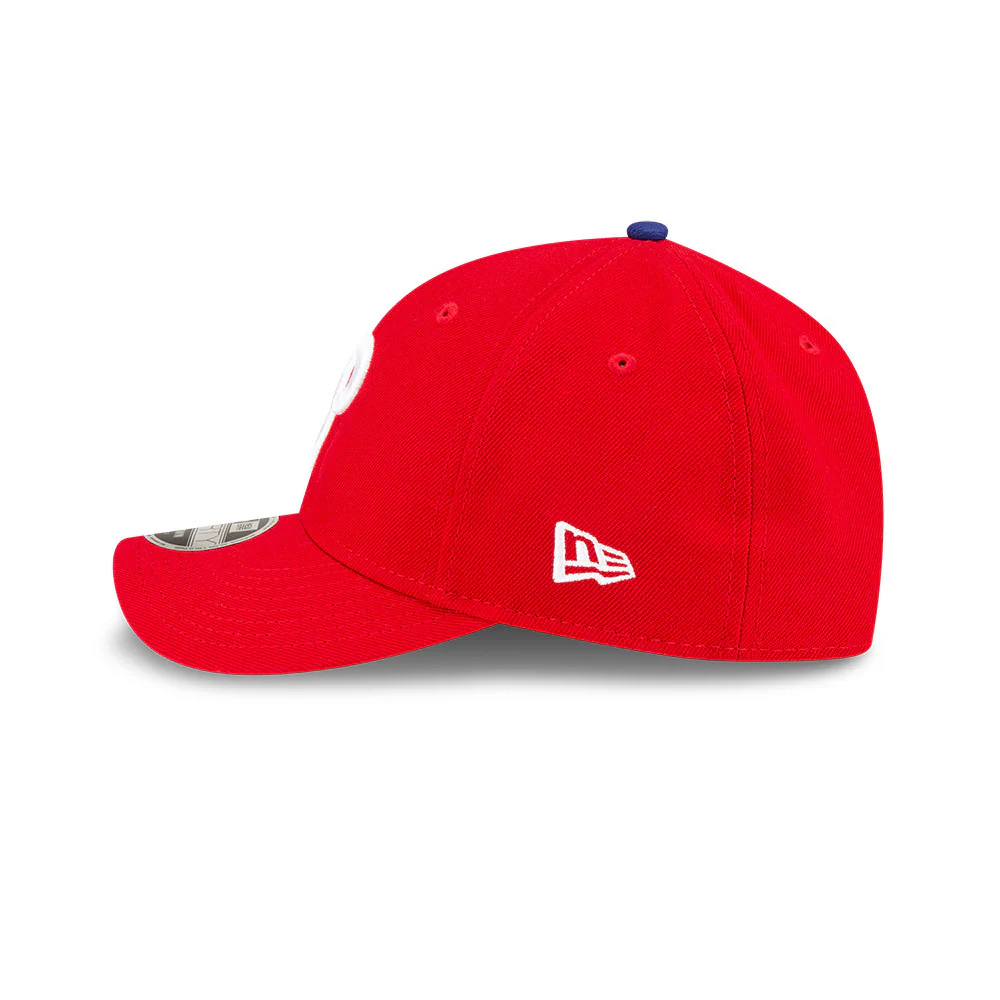 MLB Philadelphia Phillies New Era Game Player Replica 9FORTY M-Crown Hat - Red - Image 5