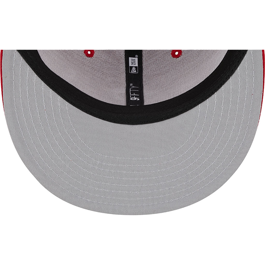 MLB Philadelphia Phillies New Era OTC Trucker 9FIFTY Snapback Hat - Red - Image 7