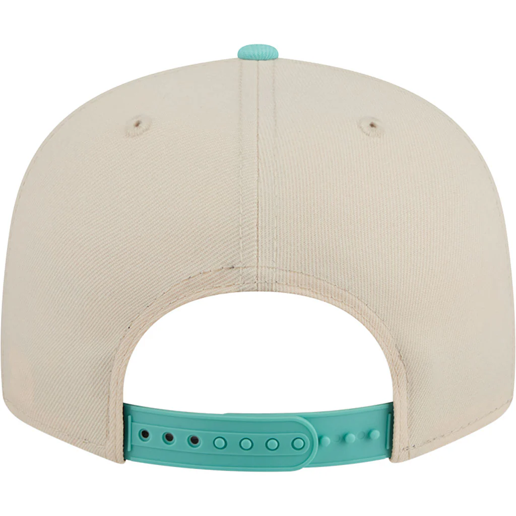 MLB Philadelphia Phillies New Era Two-Tone Aqua 9FIFTY Snapback Hat - Light cream - Image 6