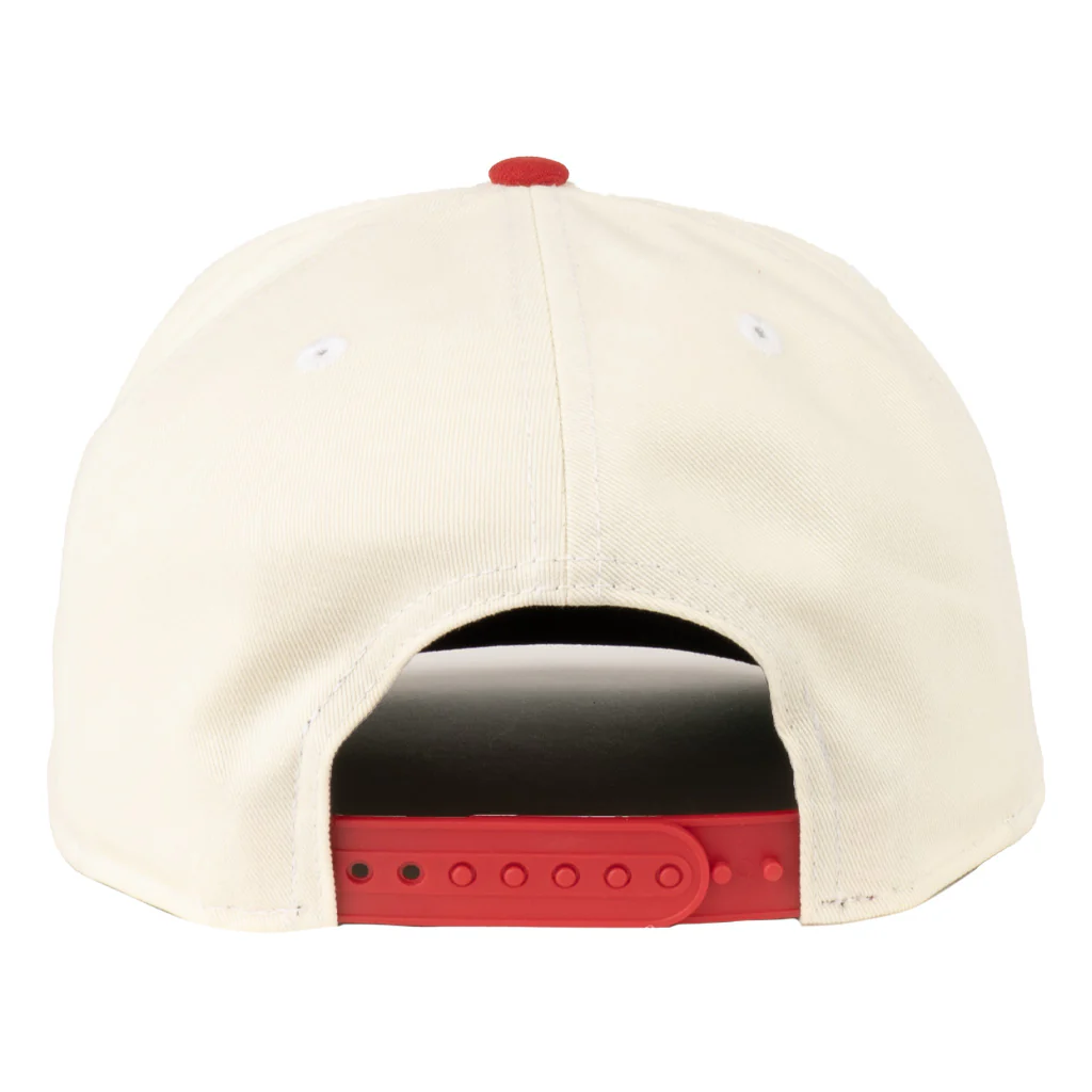 MLB Philadelphia Phillies New Era Alternate Two-Tone TC 9FIFTY A-Frame Snapback Hat - Cream - Image 2
