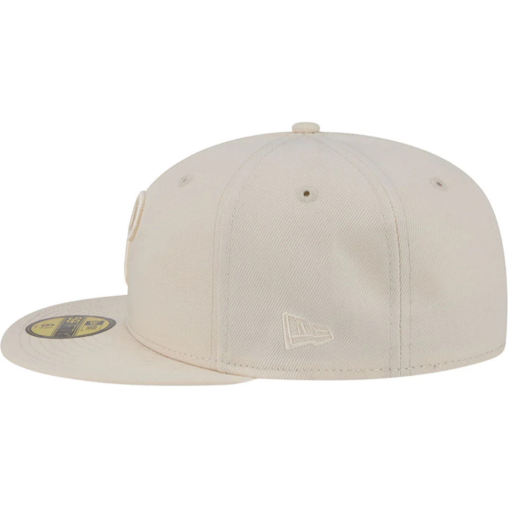MLB Philadelphia Phillies New Era Vanilla 59FIFTY Fitted Hat - Cream - Image 4
