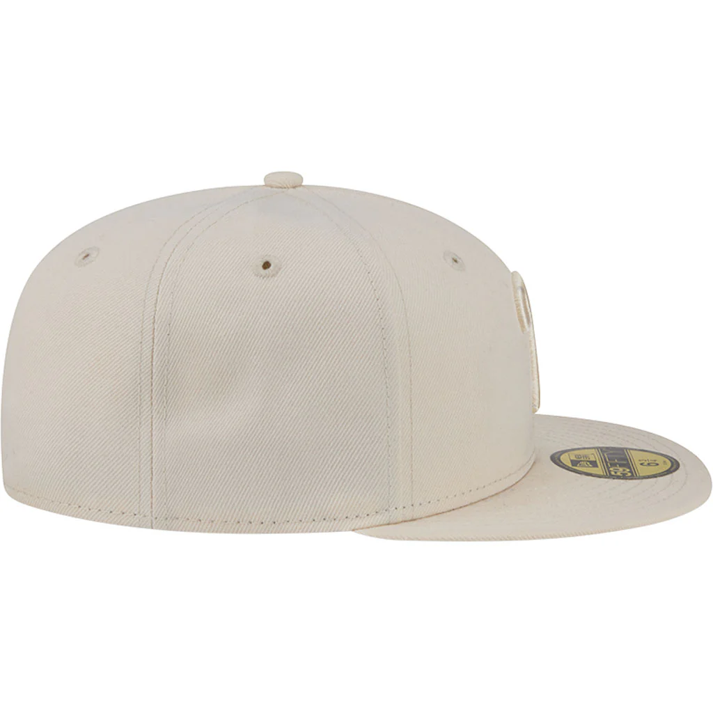 MLB Philadelphia Phillies New Era Vanilla 59FIFTY Fitted Hat - Cream - Image 5