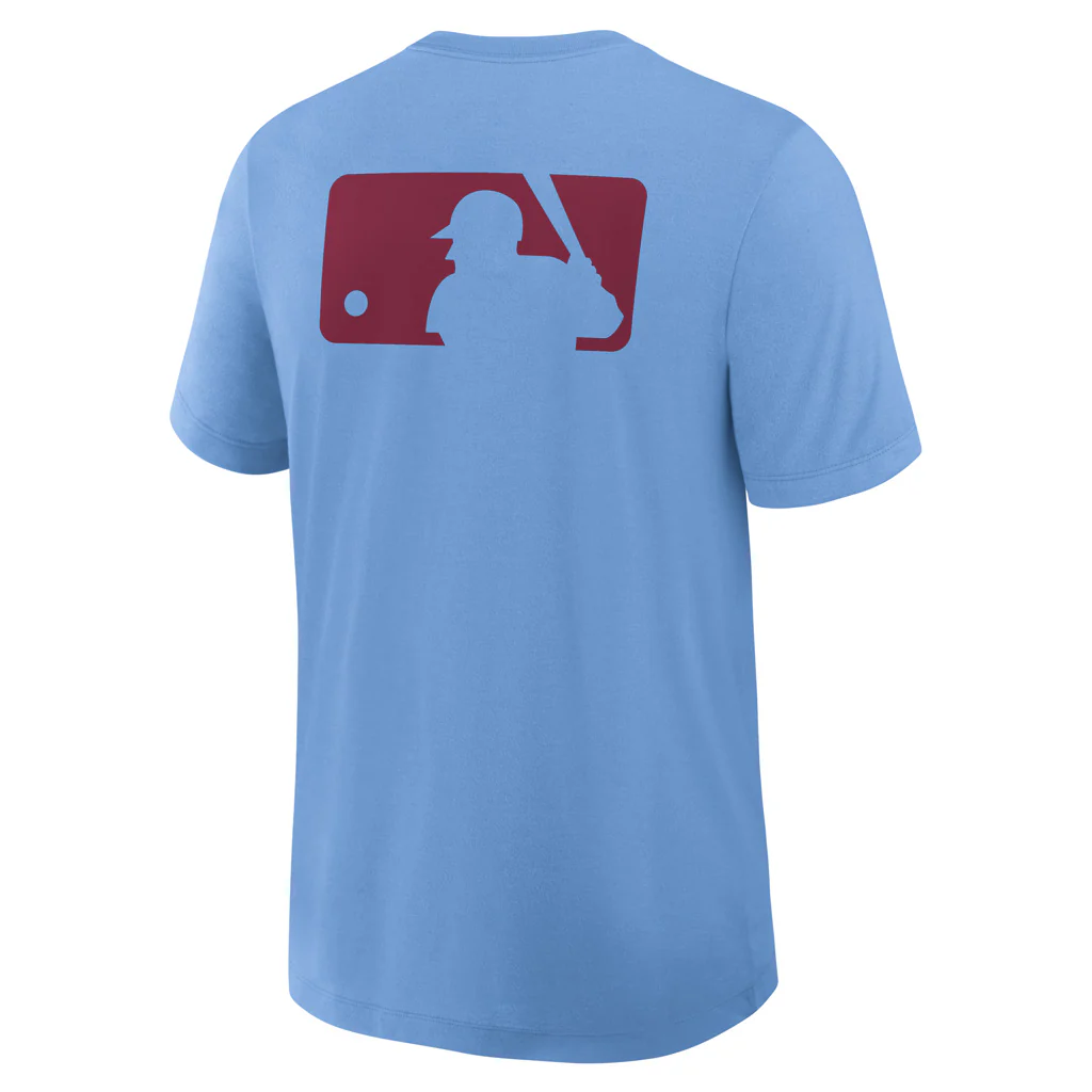 MLB Philadelphia Phillies Nike 2025 Early Work T-Shirt - Blue - Image 3