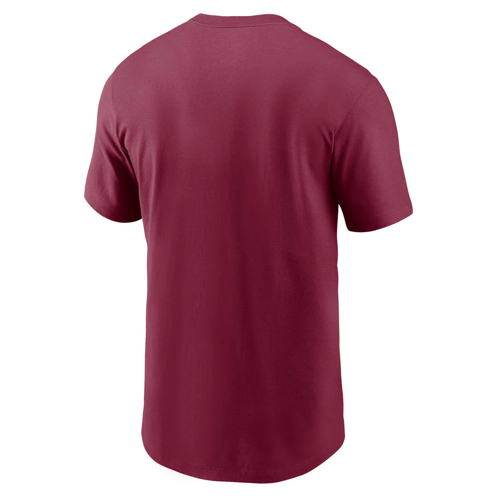 MLB Philadelphia Phillies Nike 90's Cooperstown Cotton T-Shirt - Maroon - Image 3