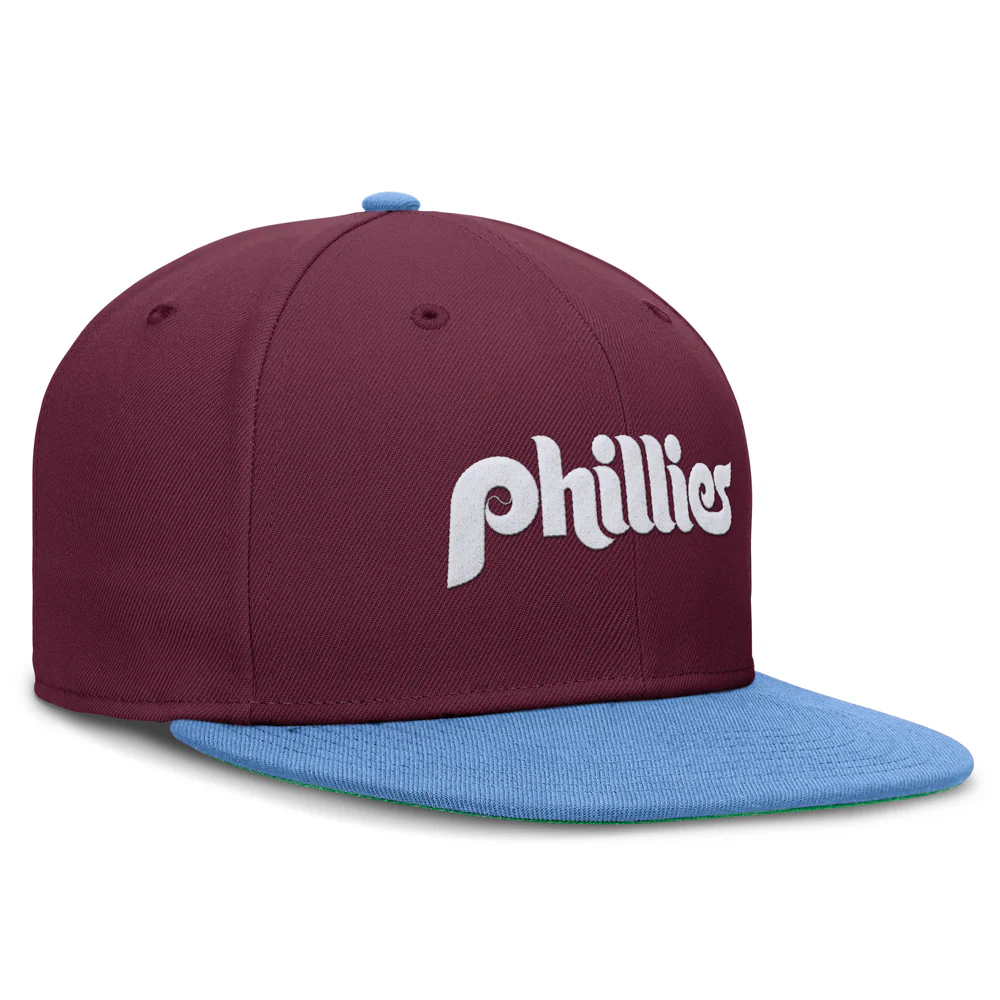 MLB Philadelphia Phillies Nike Cooperstown True Structured Fitted Hat - Image 2