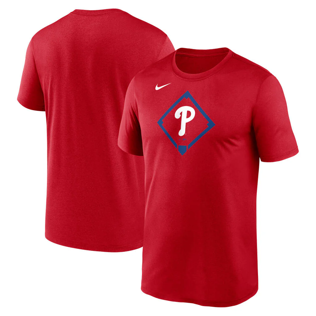 MLB Philadelphia Phillies Nike Icon Legend T-Shirt - Red