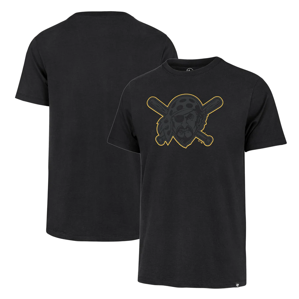 MLB Pittsburgh Pirates '47 Pop Imprint Franklin T-Shirt - Black