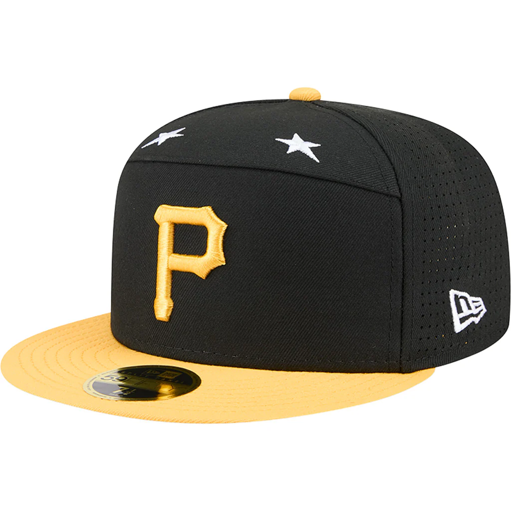 MLB Pittsburgh Pirates New Era 2025 All Star Game 59FIFTY Fitted Hat - Black - Image 2