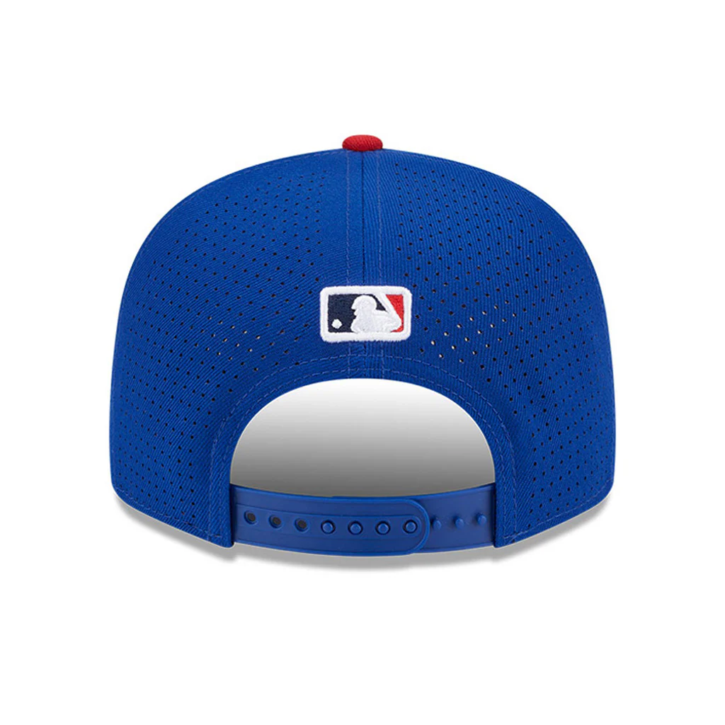 MLB Pittsburgh Pirates New Era 2025 All Star Game Workout 9FIFTY Split Panel Snapback Hat - Blue - Image 4