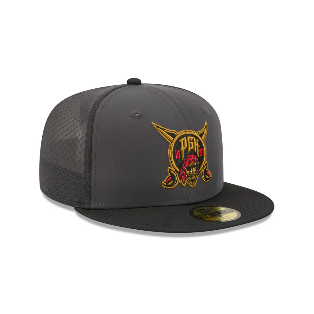 MLB Pittsburgh Pirates New Era 2026 Batting Practice City Connect 59FIFTY Fitted Hat - Black - Image 2