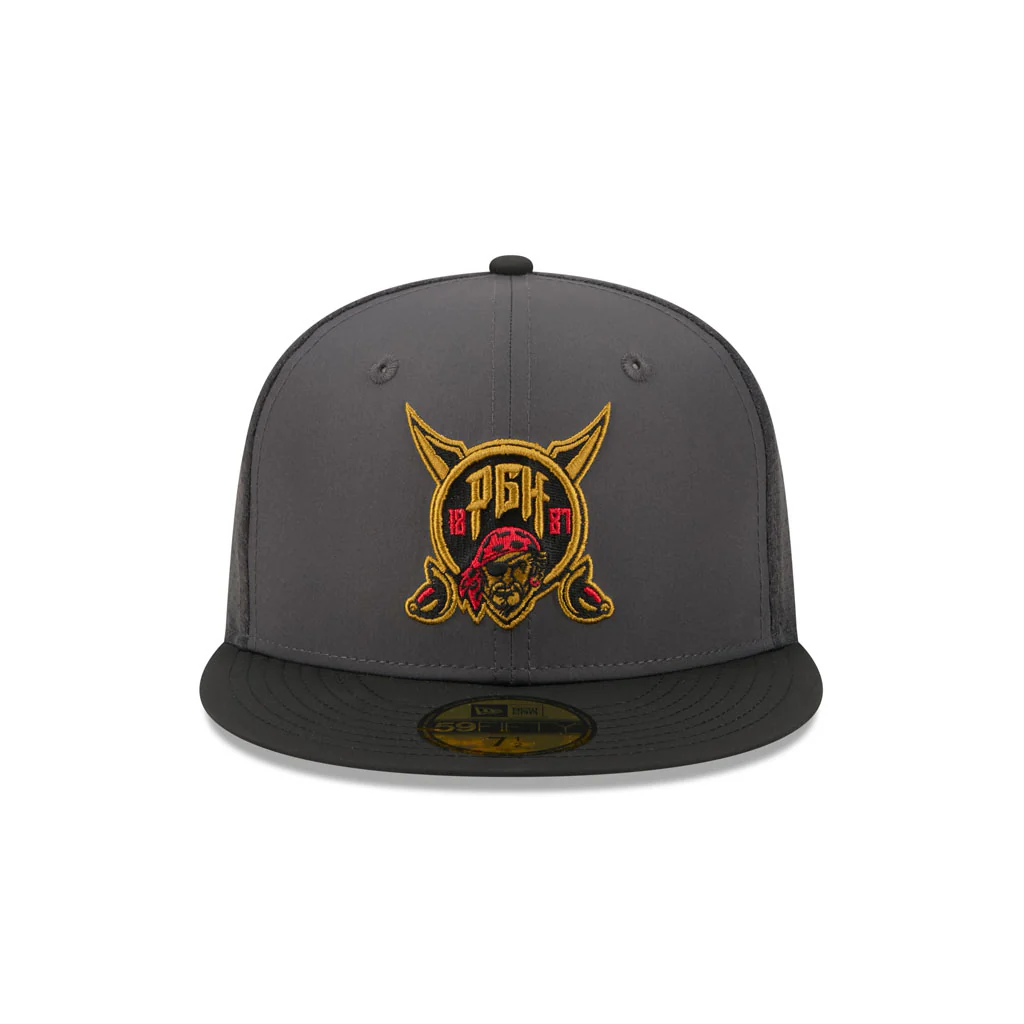MLB Pittsburgh Pirates New Era 2026 Batting Practice City Connect 59FIFTY Fitted Hat - Black - Image 3