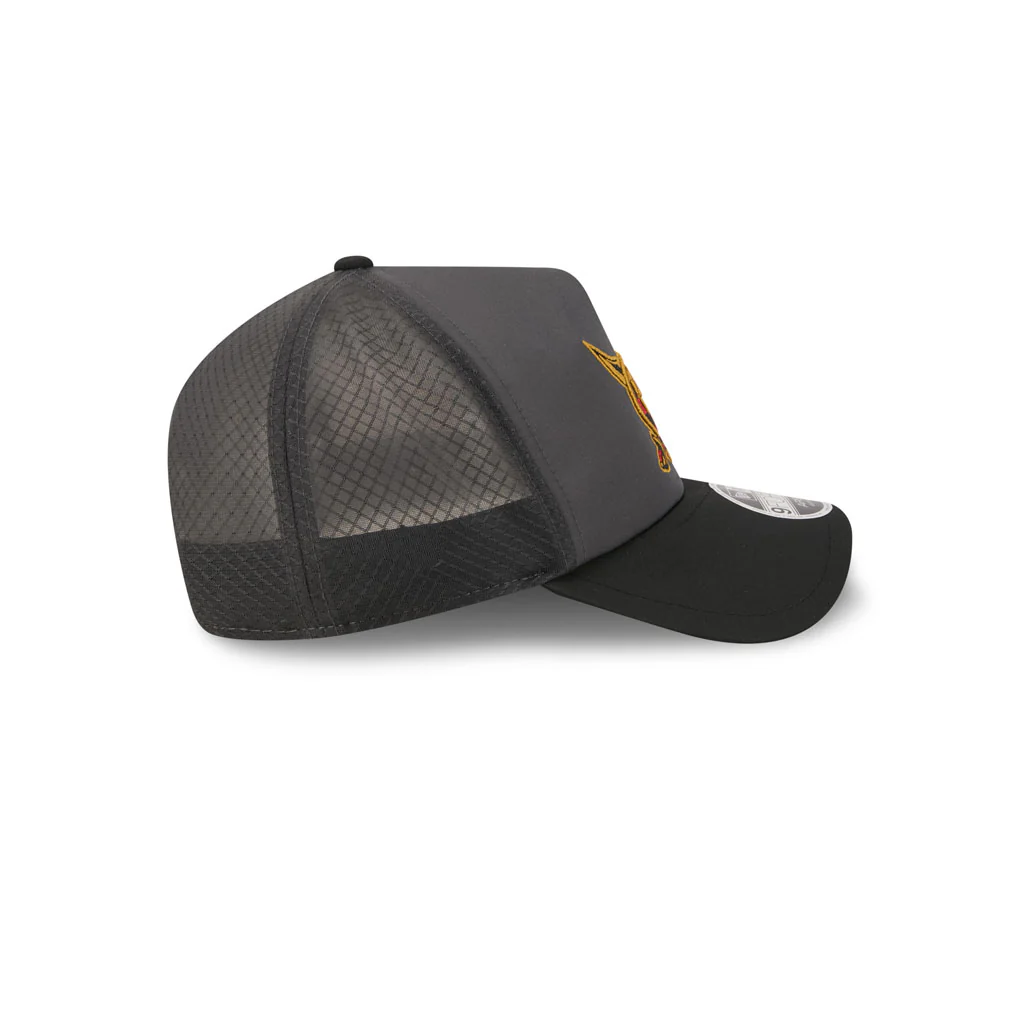 MLB Pittsburgh Pirates New Era 2026 Batting Practice City Connect Apex 9FORTY Snapback Hat - Black - Image 5