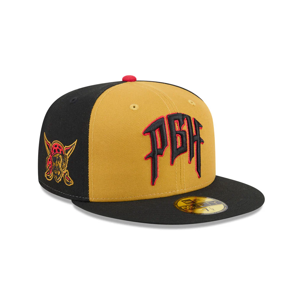 MLB Pittsburgh Pirates New Era 2026 Fan-Pack City Connect 59FIFTY Fitted Hat - Gold - Image 2